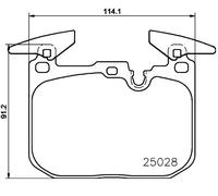 VAICO V20-3129 Kit pastiglie freni