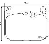 VAICO V20-3131 Kit pastiglie freni