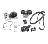 Vaico - V20-50102-BEK - Pompa Acqua & Kit Cinghia Distribuzione - Per BMW