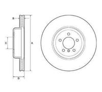 VAICO V20-80016 Disco freno