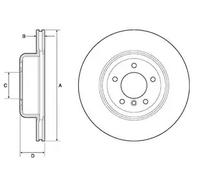 VAICO V20-80022 Disco freno