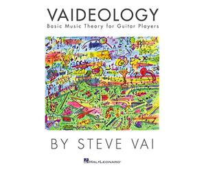 Vaideology: Basic Music Theory for Guitar Players by Steve Vai | Libro di teoria musicale per chitarra in lingua inglese con esercizi su lettura musicale tonalità scale accordi modi ritmo e armonia