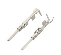 VAIGAI Yige Store 100/200/500 pezzi terminale da 1,2 mm 7-1452668-1 connettori in rame stagnato a crimpare pin sfusi p/lug (maschio, 200 pezzi)