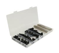 VAIGAI Yige Store 5557 - Connettore femmina ATX EPS PCI-E a 6 pin, 50 pezzi, con 300 terminali a crimpare