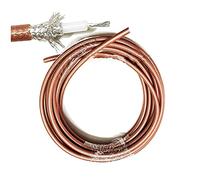 VAIGAI Yige Store RG400 Doppia Schermatura Treccia di Rame Cavo Coassiale Adattatore del Connettore Cavo Coassiale RG-400 Cavo 50ohm 50 cm 1/2/3/5/10/15/20 m(20m)