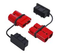 VAIGAI Yige Store - Set di 2 connettori rapidi per rimorchio, 50 A, per collegare scollegare verricello e cavi elettrici