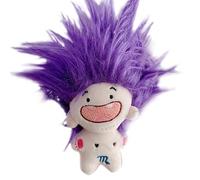 VaiKanhai Cute Twelve Signs Funny Toothless Doll Keychain Not Does It Have A Cute and Interesting Appearance You Can Also Design The Doll's Hairstyle According to Your Preferenc Peluche (PP2, C)