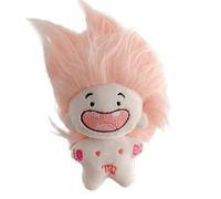 VaiKanhai Cute Twelve Signs Funny Toothless Doll Keychain Not Does It Have A Cute and Interesting Appearance You Can Also Design The Doll's Hairstyle According to Your Preferenc Peluche (C, C)