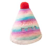 VaiKanhai Plush Santa Hat Novelty - Copricapo reversibile (A, A)