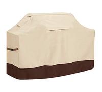 Vailge Grill Cover,60-inch Waterproof BBQ Cover,600D Heavy Duty Gas Grill Cover, UV & Dust & Rip & Fading Resistant,Suitable for Weber, Brinkmann, Char Broil Grills and More,Beige