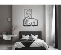 VAILLA Decorazione da parete a forma di corpo femminile, Arte sensuale, Quadro moderno soggiorno, 3D Murali in legno, Decorazioni moderni muro per salotto, camera da letto (Arte sensuale 4)