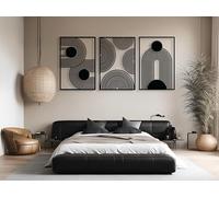 VAILLA Decorazione da parete a forma di corpo femminile, Arte sensuale, Quadro moderno soggiorno, 3D Murali in legno, Decorazioni moderni muro per salotto, camera da letto (Boho 7)