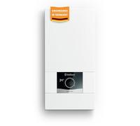 Vaillant 0010023780 - Scaldabagno elettronico VED E 27/8, resistente alla pressione, 27 kW, 400 V, temperatura di uscita precisa, regolazione continua, display digitale