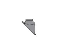 Vaillant 303980 Kit Tegola per Tetto Inclinato 25'-45, Bianco