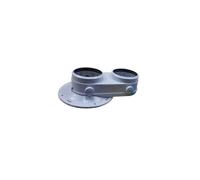 Vaillant Adattatore Kit Scarico Fumi Sdoppiato 80/80 mm a Baionetta 0020147470