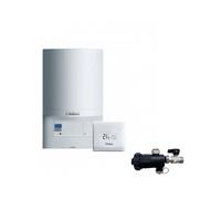 Vaillant Caldaia a Condensazione EcoTEC Pro VMW 23 + Vsmart WiFi Metano/Gpl Low NOx con kit scarico fumi - New ErP + Defangatore ADATTATORE SDOPPIATO