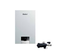 Vaillant Caldaia a Condensazione Vaillant EcoTEC Plus VMI 26 CS/1-5 con Bollitore Metano/Gpl Kit Scarico Fumi + Defangatore ADATTATORE SDOPPIATO