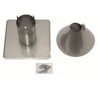 Vaillant Edelstahl-Schachtabdeckung per Tubo di Scarico Dn 80