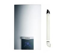 Vaillant Scaldabagno a Gas Metano 17 Lt/min Scaldino a Camera Stagna Scaldacqua a Tiraggio Forzato - turboMAG plus 175/1- 5 RT + Kit fumi Coassiale