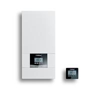 Vaillant Scaldacqua elettronico, VED exclusive 18/8, resistente alla pressione, 18 kW, 400 V, temperatura di uscita precisa, regolazione continua, display grafico, classe energetica A