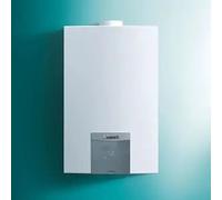 Vaillant Scaldabagno a Gas a Camera Stagna Turbomag Plus Metano o Gpl Low NOx Classe A con Kit Fumi METANO 17 L