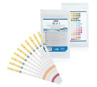 Vaily Set da 25 strisce reattive per acqua potabile 16 in 1, tester dell'acqua del rubinetto, test dell'acqua potabile per la qualità dell'acqua domestica, durezza dell'acqua, ecc.