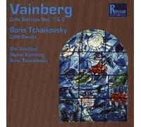 Vainberg (Weinberg): Sonata for cello & piano No 1 in C major, Op. 21 ; Sonata for cello & piano No 2 in G minor, Op. 63 / Boris Tchaikovsky: Cello Sonata in E minor