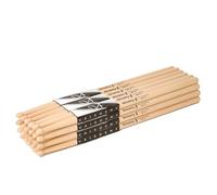 Vaisoeny Bacchette per batteria 5A per adulti, 12 paia di bacchette classiche in legno d'acero per bambini, accessori professionali per strumenti musicali a percussione