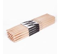 Vaisoeny Bacchette per batteria 5B, bacchette per batteria in acero, 5B, 5B, per bambini e adulti (12 paia)