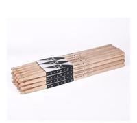 Vaisoeny Bacchette per batteria 7A per adulti, 12 paia di bacchette classiche in legno di quercia per bambini, accessori professionali per strumenti musicali a percussione