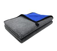 VAIYNWOM Panno Microfibra Auto, Set di 2 Panni in Microfibra 800GSM Assorbenti Non Danneggia la Vernice, Per la Pulizia di Auto e Moto, 60x40cm(±1cm)