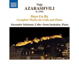 Vaja Azarashvil Vaja Azarashvili: Days Go By: Complete Works for Cello and (CD)