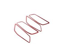 VAJDRTOA Adesivo for maniglia portiera auto compatibile con le serie 1 e 2 F40 F44 2020-2024, finiture interne in fibra di carbonio, accessori for lo styling LHD/RHD(Red carbon,For bmw f40)