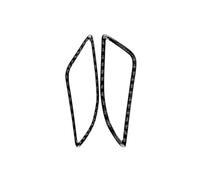 VAJDRTOA Adesivo in fibra di carbonio compatibile con Leon 2013 2014 2015 2016 2017 2018 2019 2020, rivestimento del pannello strumenti for presa d'aria for auto(For LHD Black Carbon)