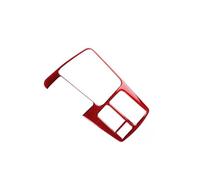 VAJDRTOA Adesivo in fibra di carbonio compatibile con Leon 2017 2018 2019 LHD RHD, pannello interno del cambio, accessori interni(For LHD Red)