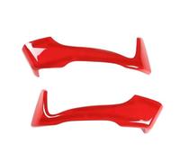 VAJDRTOA Compatibile con Subaru BRZ 86 2012-2020, pannello porta auto in fibra di carbonio ABS, maniglia, copertura, adesivo, accessori interni auto.(Red)