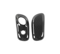 VAJDRTOA Copertura decorativa for la leva del cambio dell'auto compatibile con F150 Raptor 2009 2010 2011 2012 2013 2014, accessori interni(Carbon Fiber Grain)