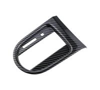 VAJDRTOA Pannello di copertura del cambio centrale in fibra di carbonio ABS compatibile con Mustang 2016-2022 LHD AT. Rivestimento protettivo del pannello del cambio.