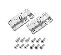 通用 VAJX Sliding Door Lock, Acrylic, Argento