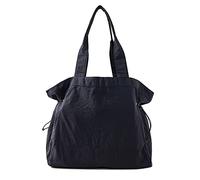 VAKAER Borsa tote da donna, borsa shopper laterale da 18 l, borsa hobo grande, borsa a tracolla leggera per lavoro, allenamento, viaggi, nero, Taglia unica