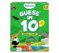 VAKAR Gioco di Carte: indovina in 10 Animal Planet |Regali for Bambini dai 6 Anni in su |Gioco Veloce di Domande Intelligenti |Super Divertimento for Trael & Family Game Night