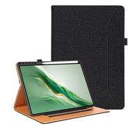 Vakarey per Honor Magic Pad 2 Cover con Portapenne,Custodia per Honor MagicPad 2 12.3 Pollici Antiurto,Nero