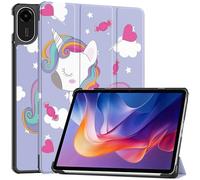 Vakarey per Xiaomi Redmi Pad 2 Cover,Ultra Sottile Intelligente Custodia per Redmi Pad 2 4G 11 Pollici 2025,Unicorno