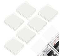 Vakki Sticky Notes, Vakki Sticky Notes Riutilizzabile, Clear Sticky Note per Casa, Scuola e Ufficio, 600 fogli (7,6 x 7,6 cm)