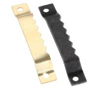Vakorise Ganci for cornici in Metallo a Dente di Sega | 10 pezzi multicolori con viti for casa, ufficio, esposizione: appendere quadri