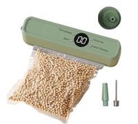 Vakuumiergerät - Einstellbar System Für Die Luftabdichtung In Der Küche, Lebensmittel Vakuumierer, Frischhaltemaschine | Leistungsstarkes Vakuumiergerät Set mit Automatischer Versiegelung für Länge