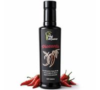 Val D'Esaro Olio Piccante al Peperoncino Calabrese - Condimento a Base di Olio Extravergine di Oliva e Peperoncino Fresco - 250 ml - 100% Italiano