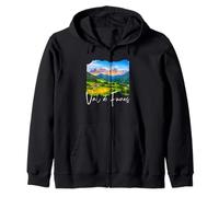 Val di Funes Felpa con Cappuccio