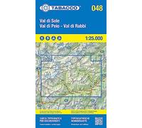 Val di Peio, Val di Rabbi, Val di Sole 1:25.000. Ediz. italiana, inglese, francese e tedesca: 048