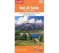 Val di sole. Ortes-Cevedale. Carta topografica impermeabile 1:25.000 n. 156